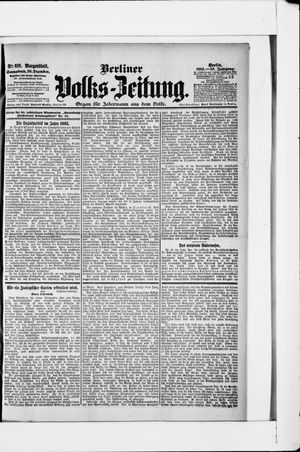 Berliner Volkszeitung vom 30.12.1905