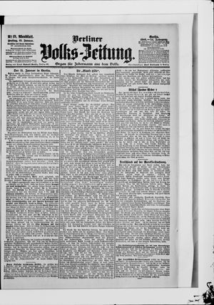 Berliner Volkszeitung vom 12.01.1906