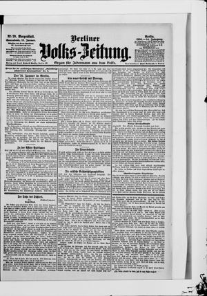 Berliner Volkszeitung vom 13.01.1906