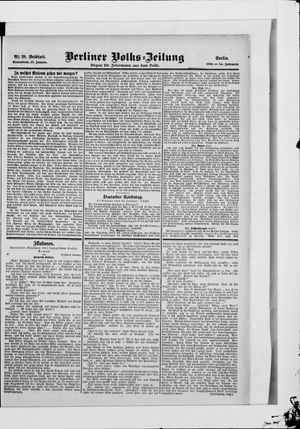 Berliner Volkszeitung on Jan 13, 1906