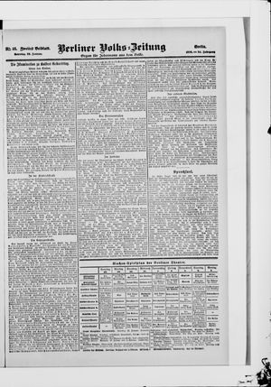 Berliner Volkszeitung vom 28.01.1906