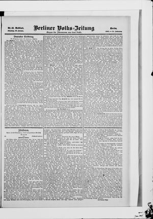 Berliner Volkszeitung vom 30.01.1906