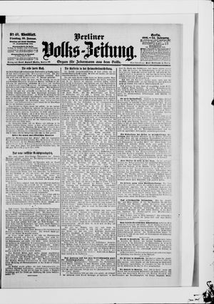 Berliner Volkszeitung vom 30.01.1906