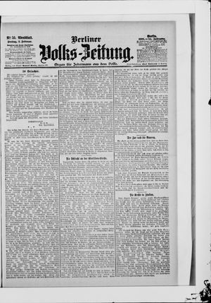 Berliner Volkszeitung vom 02.02.1906