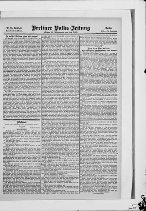 Berliner Volkszeitung on Feb 3, 1906
