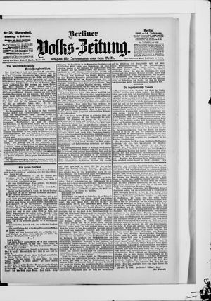 Berliner Volkszeitung vom 04.02.1906