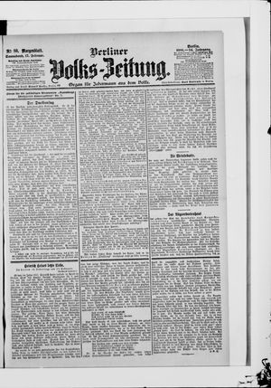 Berliner Volkszeitung vom 17.02.1906
