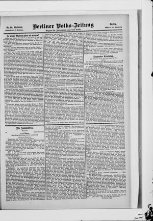 Berliner Volkszeitung on Feb 17, 1906