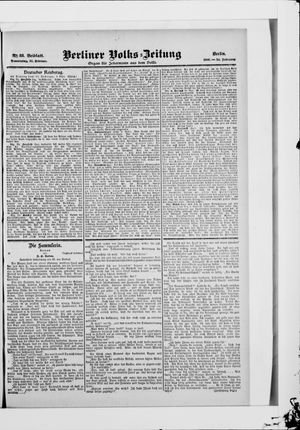 Berliner Volkszeitung vom 22.02.1906