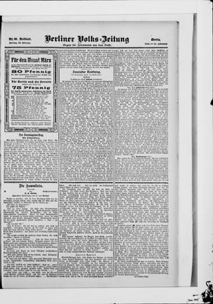 Berliner Volkszeitung on Feb 23, 1906