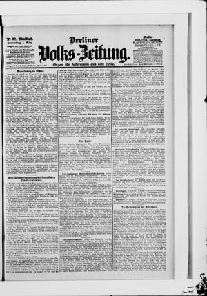 Berliner Volkszeitung vom 01.03.1906