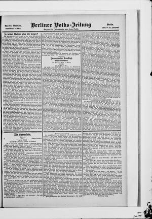 Berliner Volkszeitung vom 03.03.1906