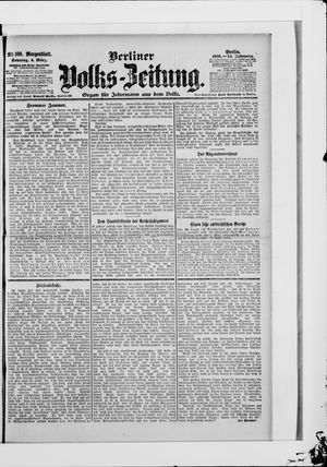Berliner Volkszeitung vom 04.03.1906