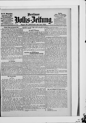 Berliner Volkszeitung on Mar 8, 1906