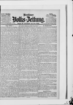 Berliner Volkszeitung vom 10.03.1906