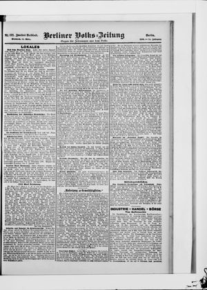 Berliner Volkszeitung on Mar 14, 1906