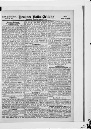 Berliner Volkszeitung vom 20.03.1906