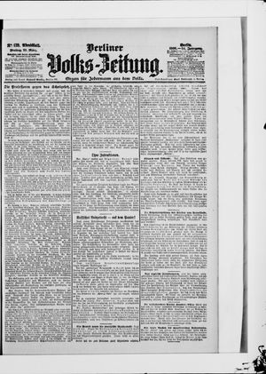 Berliner Volkszeitung vom 23.03.1906