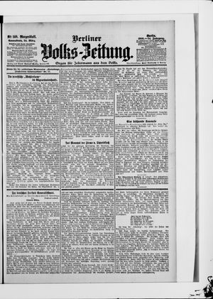 Berliner Volkszeitung vom 24.03.1906