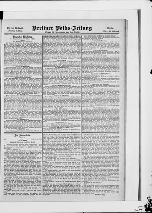 Berliner Volkszeitung vom 27.03.1906