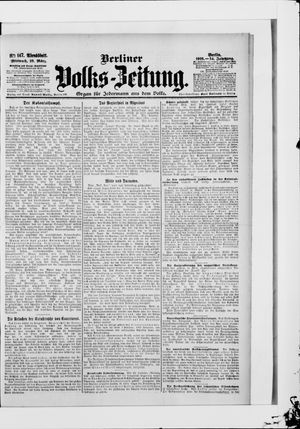 Berliner Volkszeitung vom 28.03.1906