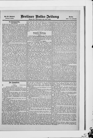 Berliner Volkszeitung vom 30.03.1906