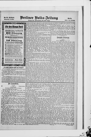 Berliner Volkszeitung vom 31.03.1906