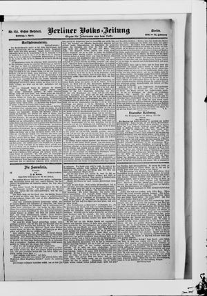 Berliner Volkszeitung on Apr 1, 1906