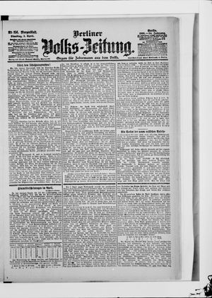 Berliner Volkszeitung on Apr 3, 1906