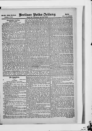 Berliner Volkszeitung on Apr 3, 1906