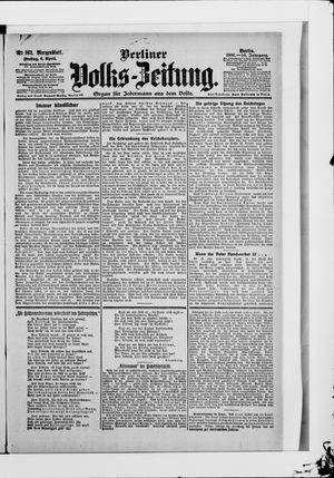 Berliner Volkszeitung vom 06.04.1906