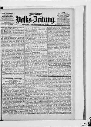 Berliner Volkszeitung on Apr 21, 1906