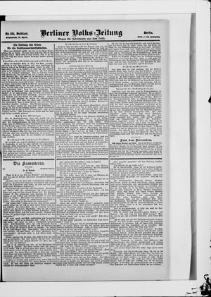 Berliner Volkszeitung on Apr 21, 1906