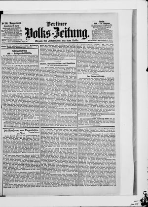Berliner Volkszeitung vom 28.04.1906