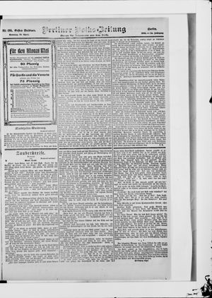 Berliner Volkszeitung on Apr 29, 1906