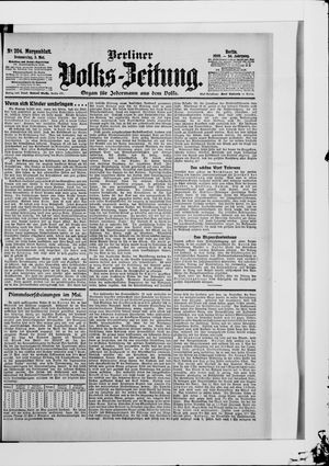 Berliner Volkszeitung on May 3, 1906