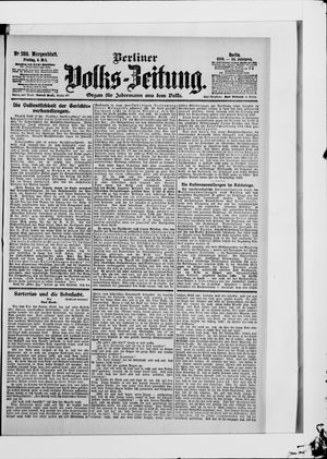 Berliner Volkszeitung vom 04.05.1906