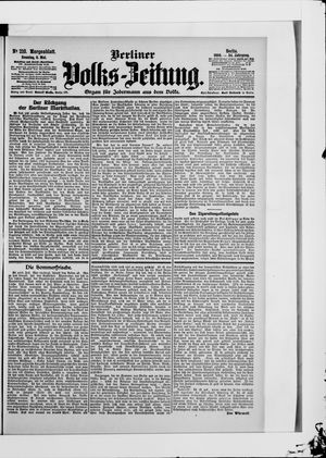 Berliner Volkszeitung vom 06.05.1906