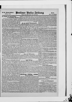 Berliner Volkszeitung vom 06.05.1906