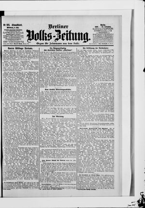 Berliner Volkszeitung vom 09.05.1906