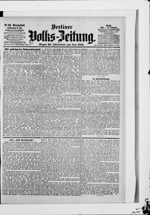 Berliner Volkszeitung vom 10.05.1906