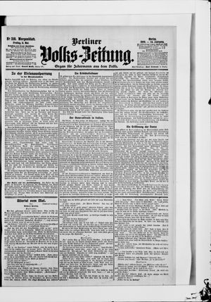 Berliner Volkszeitung vom 11.05.1906
