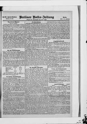 Berliner Volkszeitung vom 13.05.1906