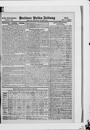 Berliner Volkszeitung vom 13.05.1906