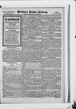 Berliner Volkszeitung on May 20, 1906
