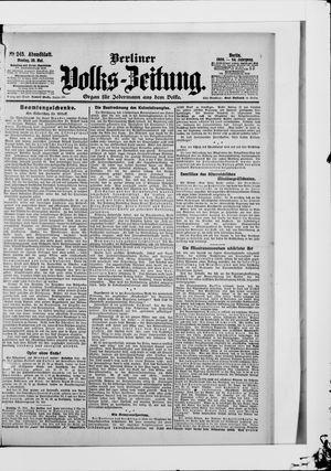 Berliner Volkszeitung on May 28, 1906