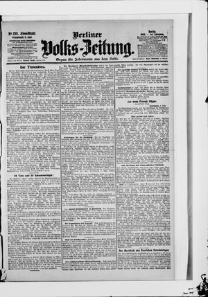 Berliner Volkszeitung vom 02.06.1906