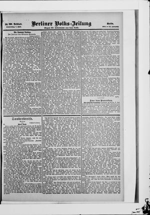 Berliner Volkszeitung on Jun 7, 1906