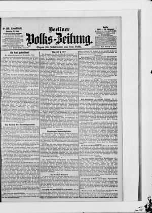 Berliner Volkszeitung vom 12.06.1906