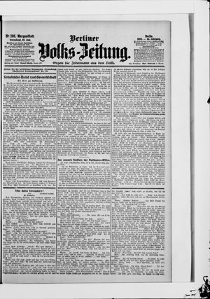 Berliner Volkszeitung vom 23.06.1906